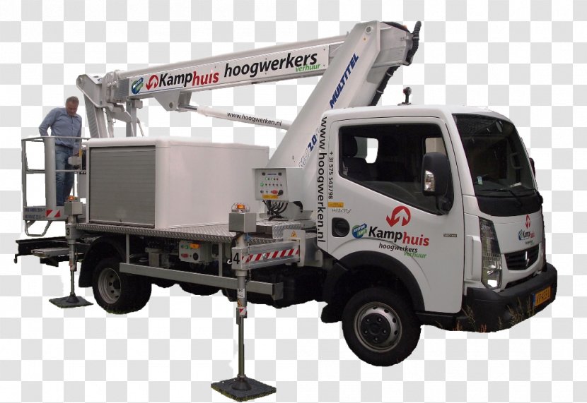 Commercial Vehicle Van Truck Hoogwerker - Conflagration - Car Meter Transparent PNG