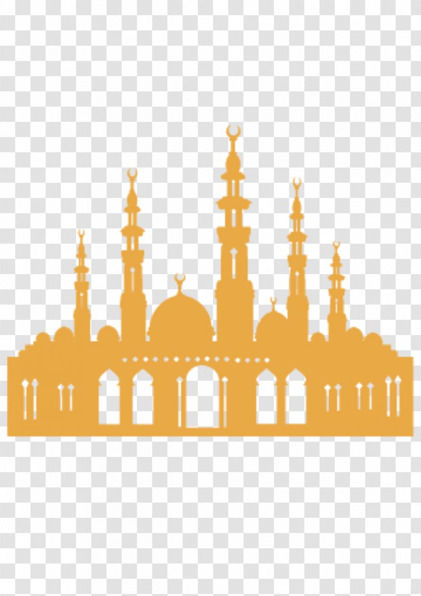 Mecca Quran Mosque Islam - Brush - Church Silhouette Transparent PNG