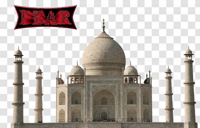 Taj Mahal Mehtab Bagh Yamuna Delhi New7Wonders Of The World - Mausoleum - Fear Transparent PNG