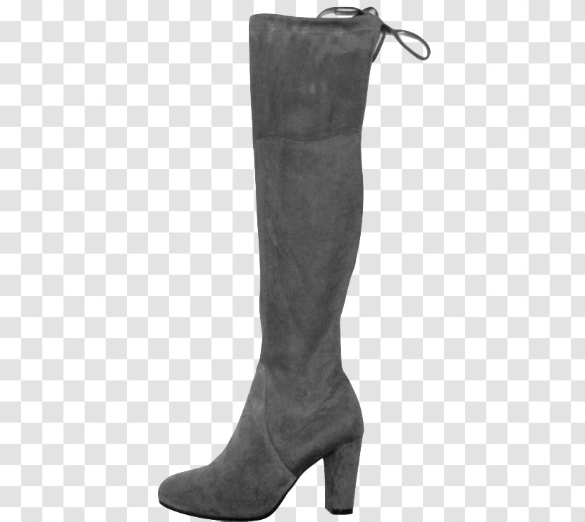 Riding Boot Suede Knee-high Clothing - Knee High Boots Transparent PNG