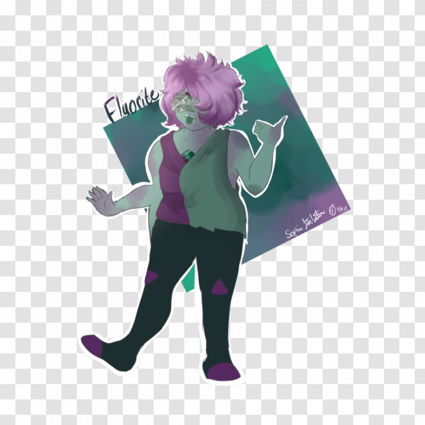 Green Figurine Character Fiction - Pink - Fluoruvite Transparent PNG