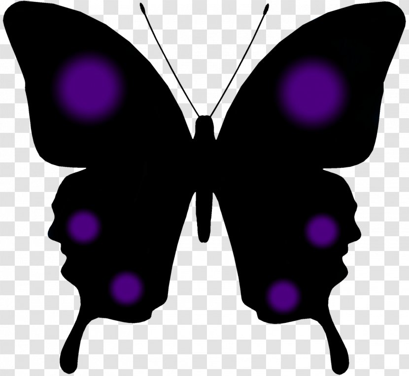 Clip Art - Violet - Butterfly Transparent PNG