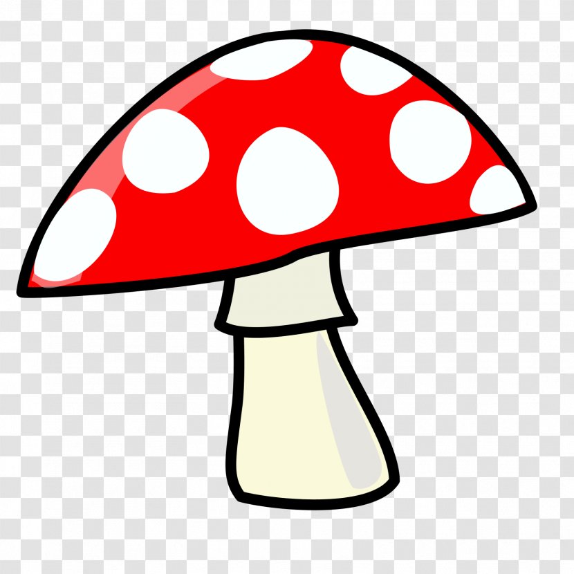 Mushroom Amanita Muscaria Cartoon Clip Art - Agaricus Campestris Transparent PNG