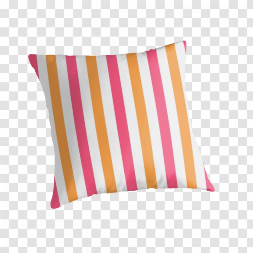 Throw Pillows Cushion Rectangle - Pillow - Striped Material Transparent PNG