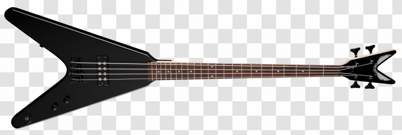 Gibson Flying V Dean ML Cadillac Guitars - Flower - Bass Guitar Transparent PNG
