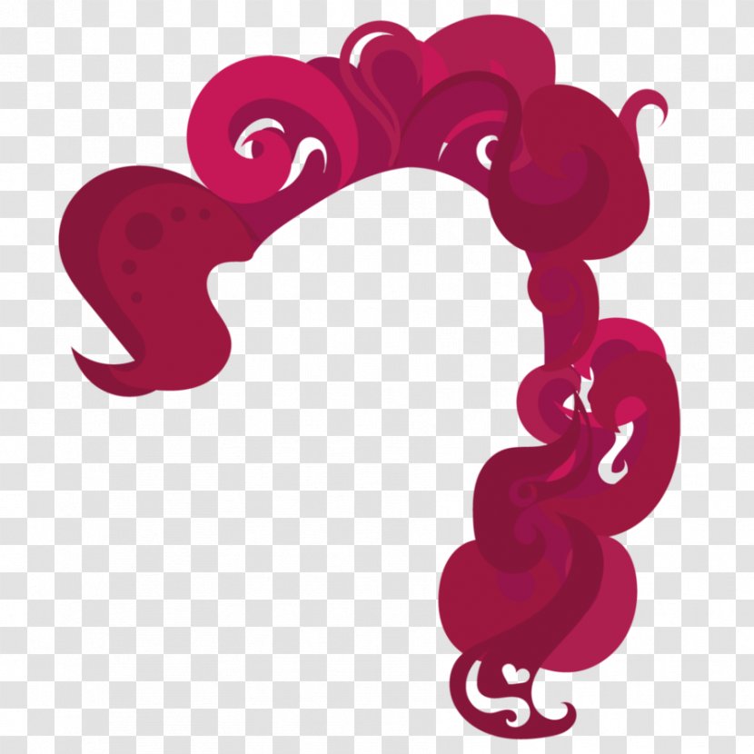 Pinkie Pie Clip Art My Little Pony Vector Graphics Digital - Love - Natural Black Hairstyles Ponytail Transparent PNG