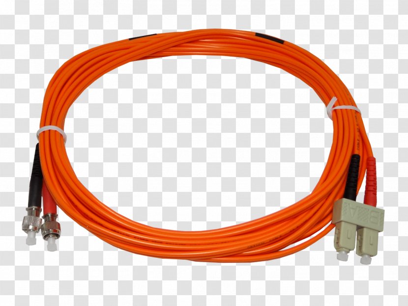 Multi-mode Optical Fiber Single-mode Optics Cable Termination - Ethernet - Jumper Cables Transparent PNG