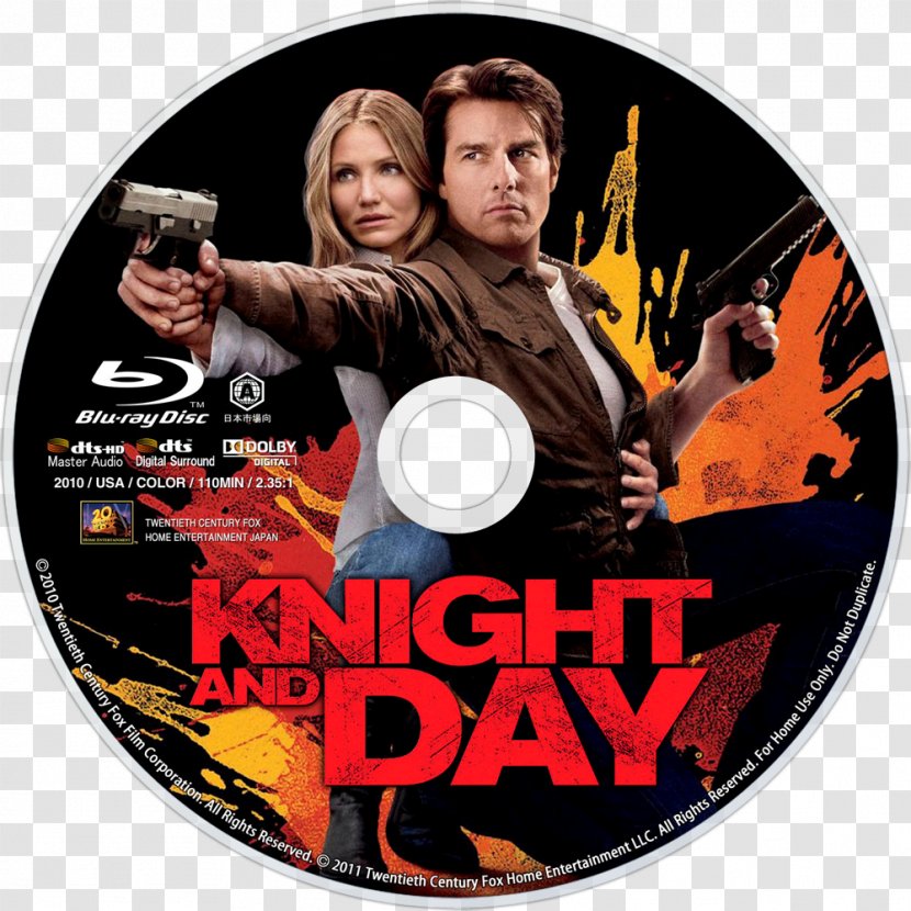 Knight And Day Cameron Diaz Film Poster Trailer Transparent PNG