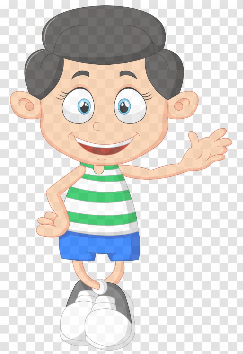 Cartoon Clip Art Finger Gesture Thumb - Child Transparent PNG