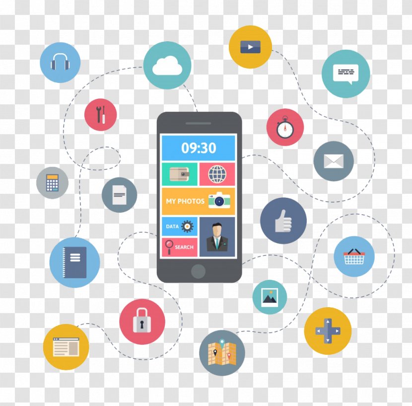 Mobile App Development Marketing Digital - Telephony Transparent PNG