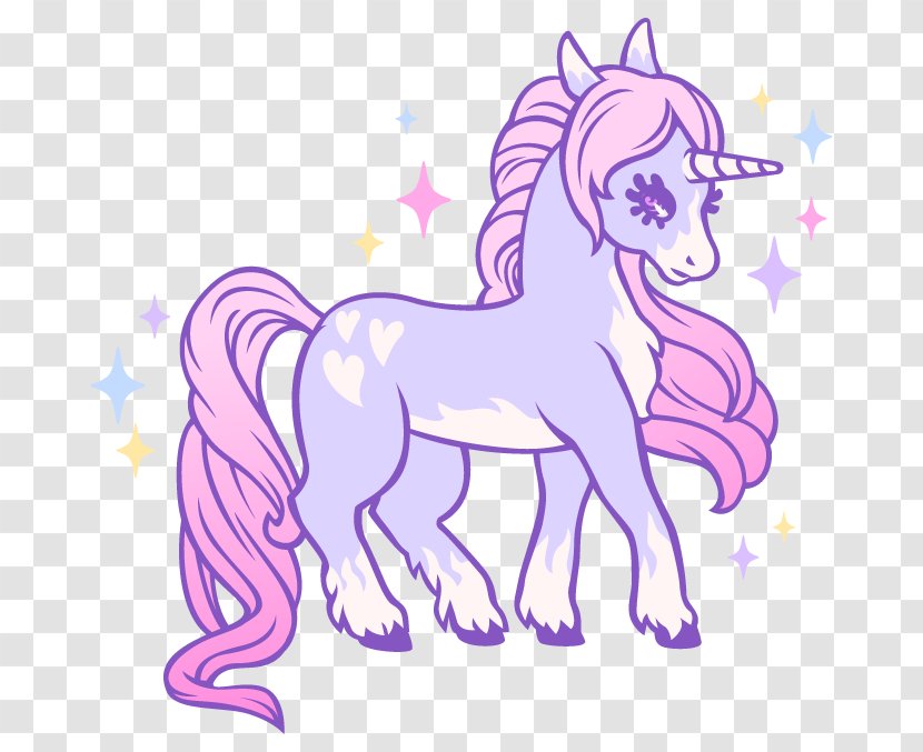 Unicorn Pastel Twilight Sparkle Aesthetics Art - Tree Transparent PNG