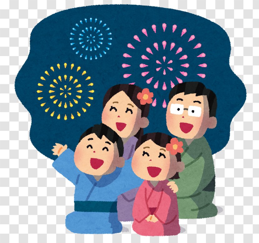 Sumidagawa Fireworks Festival 筑後川花火大会 Sumida River - Smile Transparent PNG