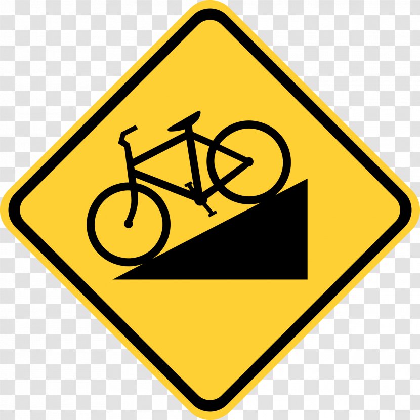Traffic Sign Bicycle Warning Stock Photography - Signs Transparent PNG