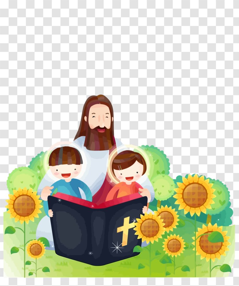 Bible Child Catechism Christianity Religion - Cake Decorating - Jesus Vector Transparent PNG
