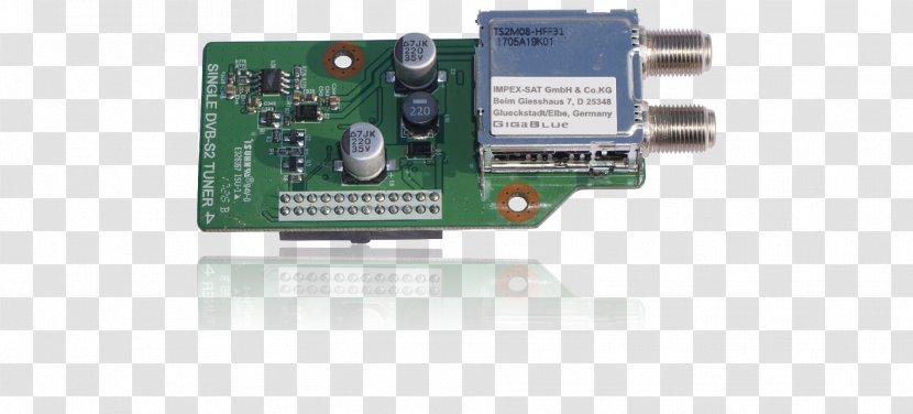 DVB-S2X Tuner Digital Video Broadcasting - High Efficiency Coding - Io Card Transparent PNG