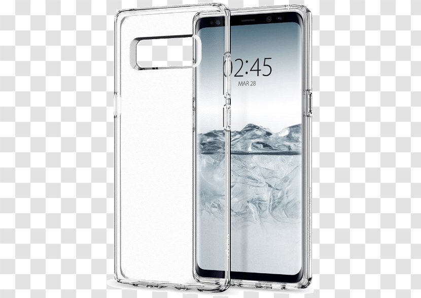 Samsung Galaxy Note 8 S8 S Plus Spigen Liquid Crystal Transparent PNG