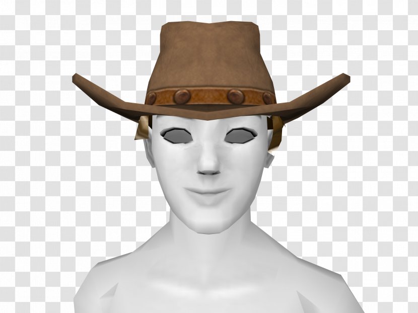 Cowboy Hat Fedora Glasses - Eyewear Transparent PNG
