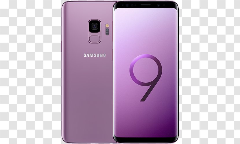 Samsung Galaxy S9+ Lilac Purple Telephone Dual SIM - Telephony Transparent PNG