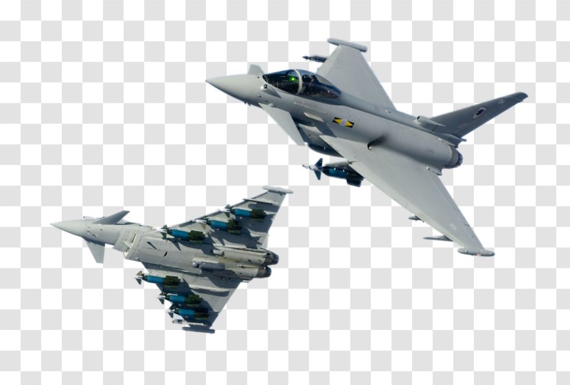 Eurofighter Typhoon Sukhoi Su-35 Airplane Fighter Aircraft Hawker - Jet Transparent PNG