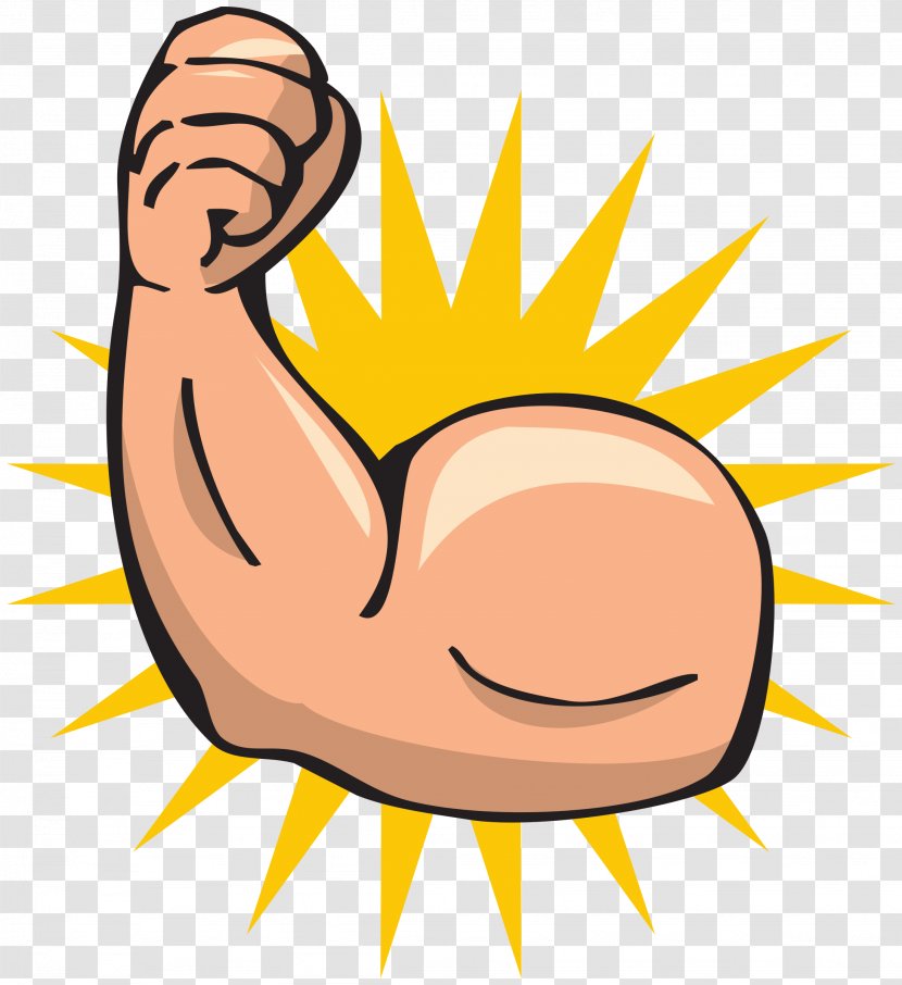 Arm Biceps Muscle Clip Art - Strong Transparent PNG