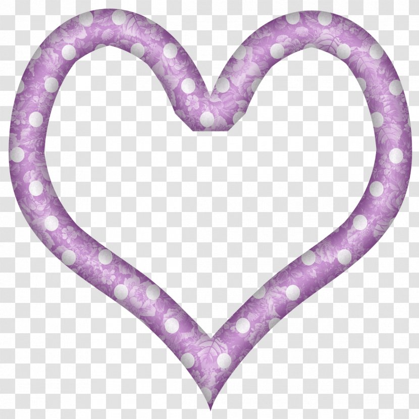 Digital Scrapbooking Paper Heart Clip Art - Purple Transparent PNG