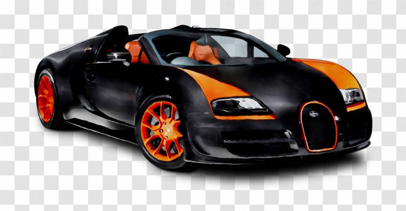 Bugatti Veyron Car Chiron Automobiles - Rim Transparent PNG