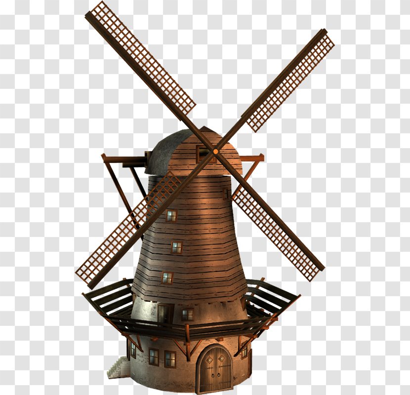 Melnitsa Windmill Presentation Clip Art - Pptx Transparent PNG