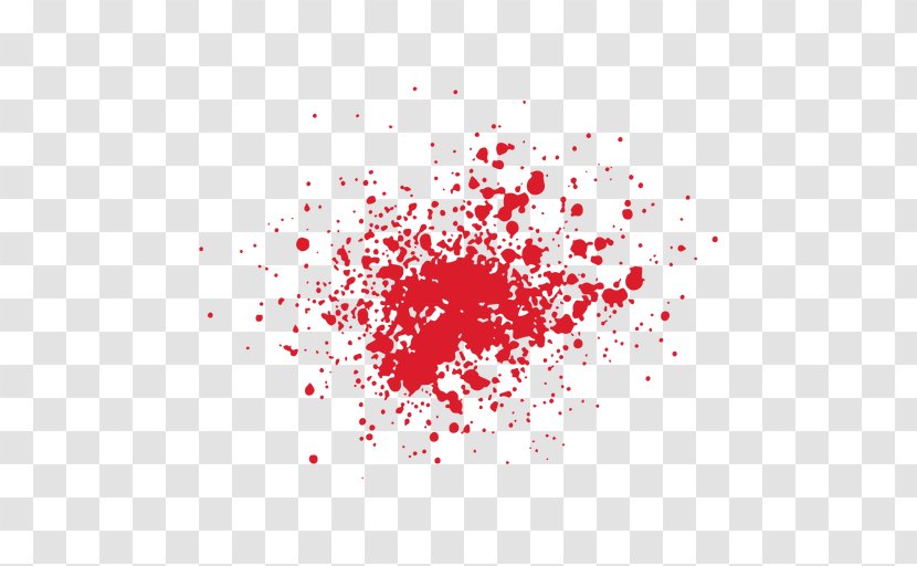 Bloodstain Pattern Analysis Drawing - Point - Splatter Transparent PNG