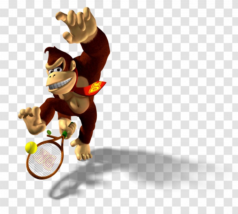 Mario Power Tennis Aces Donkey Kong - Jr Transparent PNG