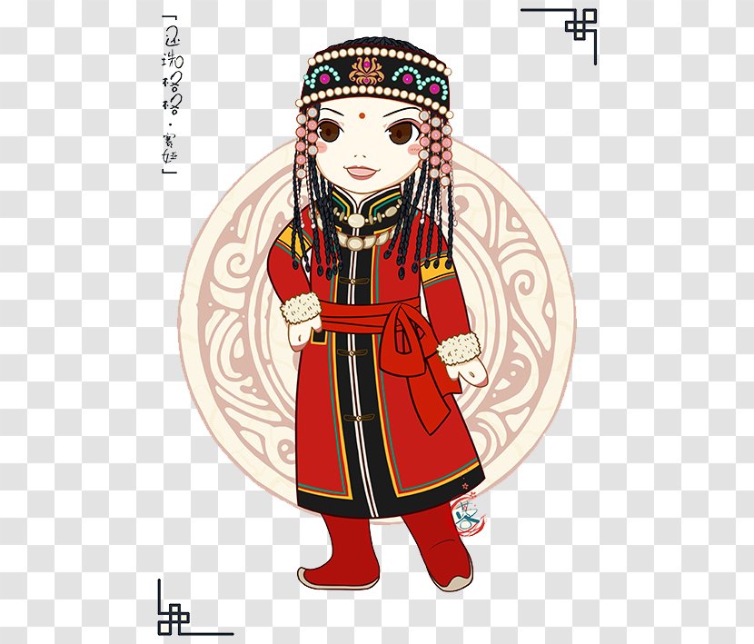 Cartoon U7babu5251 Q-version Gege Selir Wangi - Fair Princess Transparent PNG