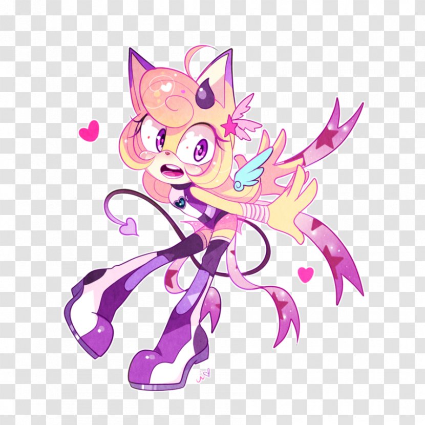 Sonic The Hedgehog Amy Rose Boom: Rise Of Lyric Art Drive-In - Cartoon Transparent PNG