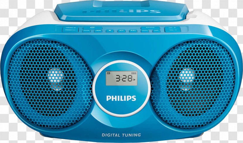 Philips CD-i Portable CD Player Boombox - Fm Broadcasting Transparent PNG