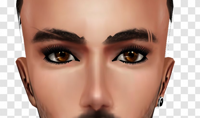 Cosmetics Eyelash Eyebrow Face Eye Shadow - Cheek - Eyebrows Transparent PNG
