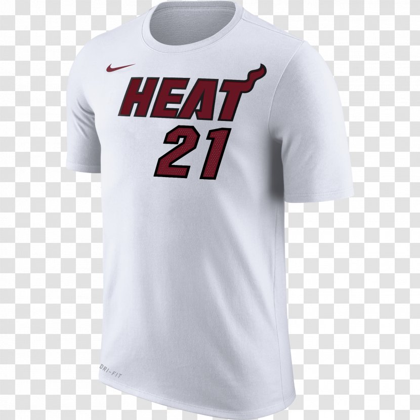 Miami Heat T-shirt Nike Jersey Clothing Transparent PNG