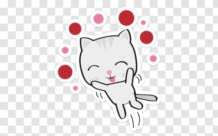 Whiskers Kitten Cat Clip Art - Cartoon Transparent PNG