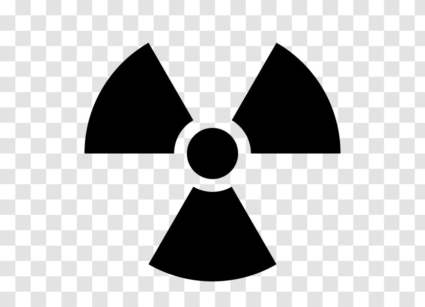 Radiation Radioactive Decay Hazard Symbol Clip Art - Trefoil Transparent PNG