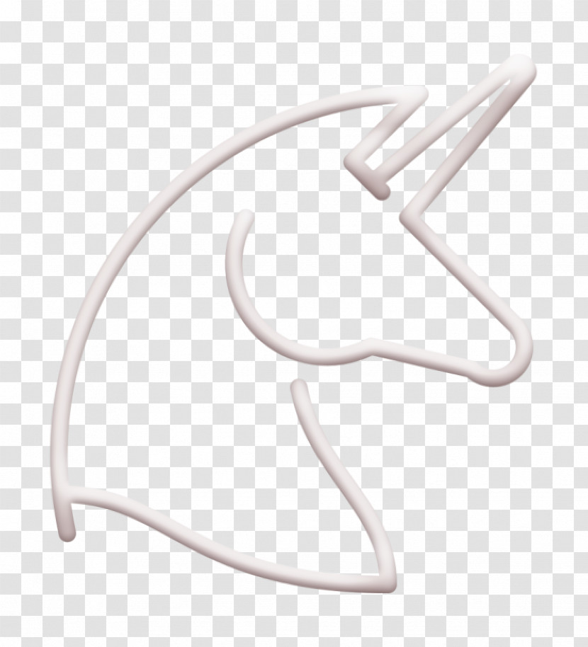 Unicorn Icon Hipster Style Icon Horn Icon Transparent PNG