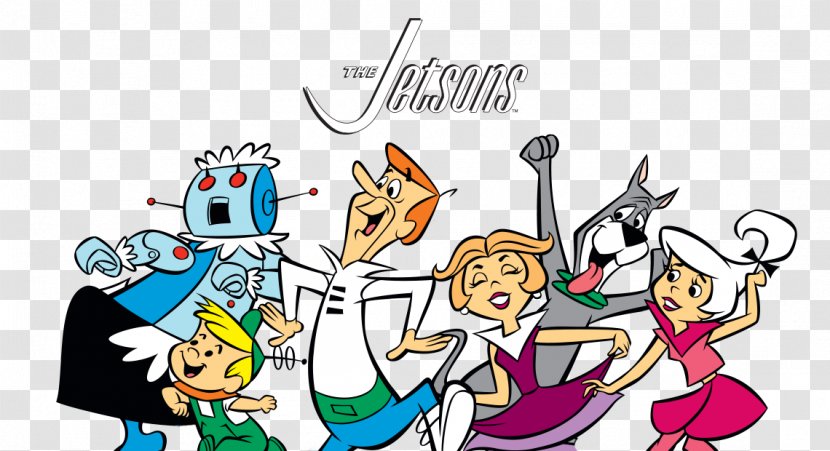 George Jetson Elroy Barney Rubble Wilma Flintstone Betty - Mel Blanc - Cartoon Transparent PNG