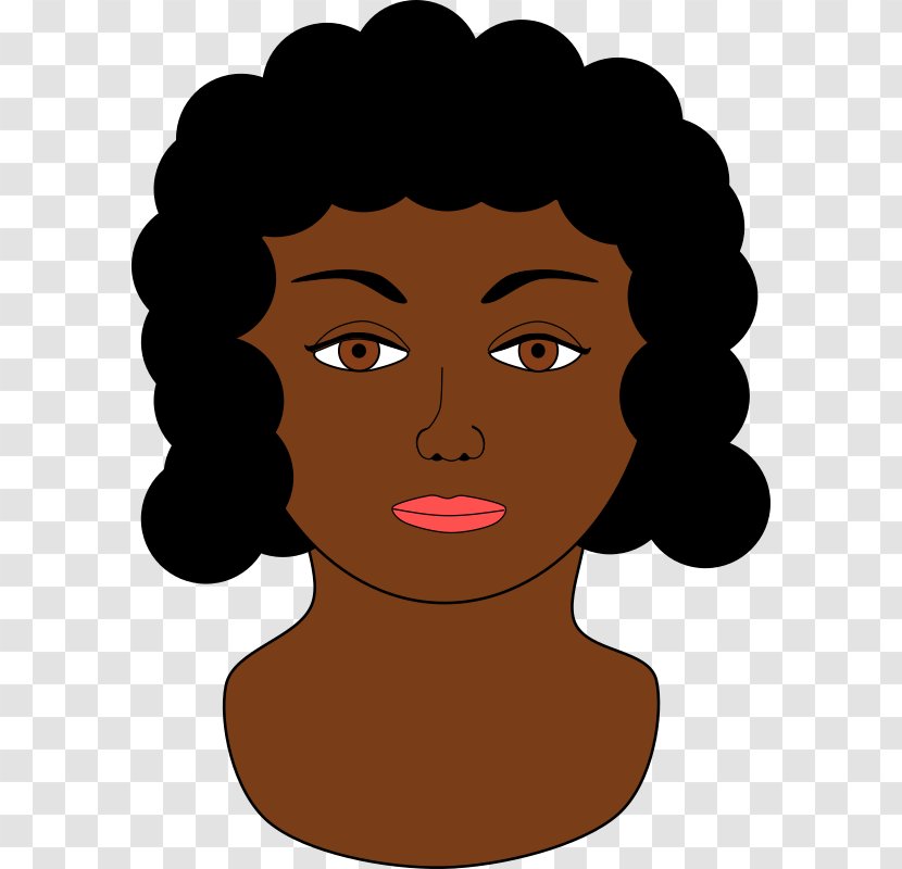 Face Woman Clip Art - Cartoon - Faces Transparent PNG