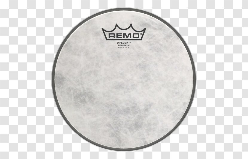 Drumhead FiberSkyn Remo Tom-Toms - Skin Head Percussion Instrument - Diplomat Transparent PNG