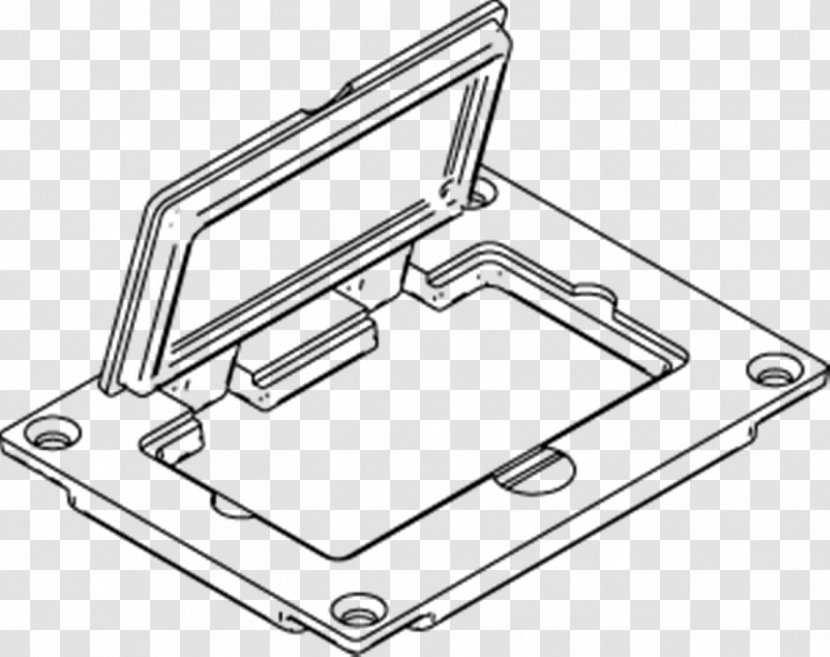 Box Floor Electricity Residual-current Device Aluminium - Ac Power Plugs And Sockets Transparent PNG