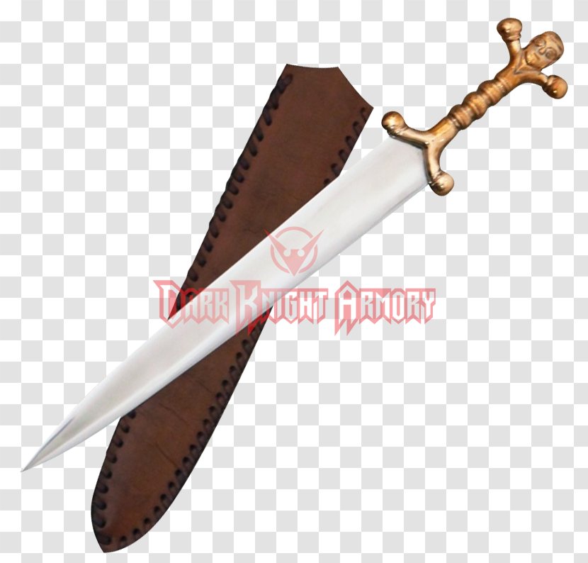 Dagger Sword Bowie Knife Hilt Weapon - Wakizashi Transparent PNG