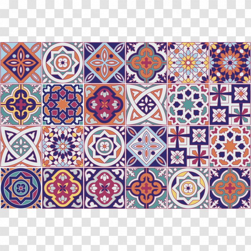 Cement Tile Carrelage Sticker Azulejo - Bathroom - Azulejos Transparent PNG