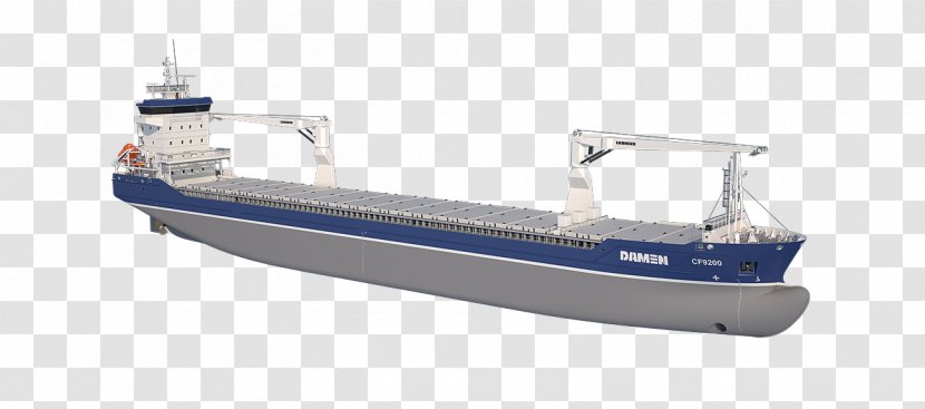 Motor Ship Cargo Container Naval Architecture - Twentyfoot Equivalent Unit Transparent PNG