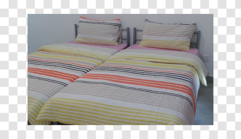 Bed Frame Sheets Mattress Duvet Covers - Textile - Rumah Kampung Transparent PNG
