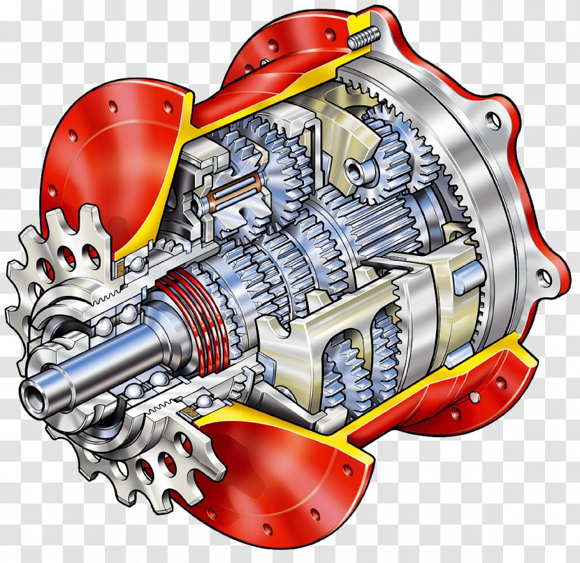 Rohloff Speedhub Shifter Hub Gear Bicycle Derailleurs - Gears Transparent PNG