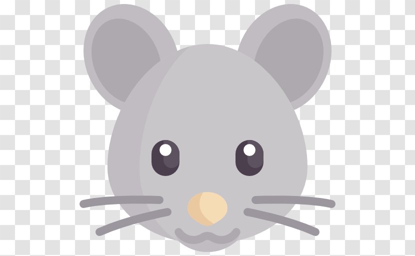 Rat Computer Mouse Pointer - Head Transparent PNG