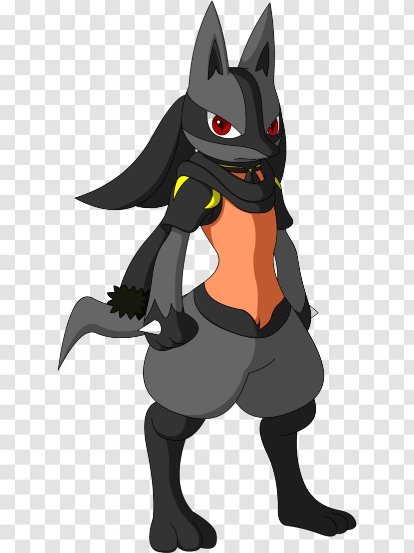 Cat Lucario Pokémon Game Freak ポケットモンスター - Watercolor Transparent PNG