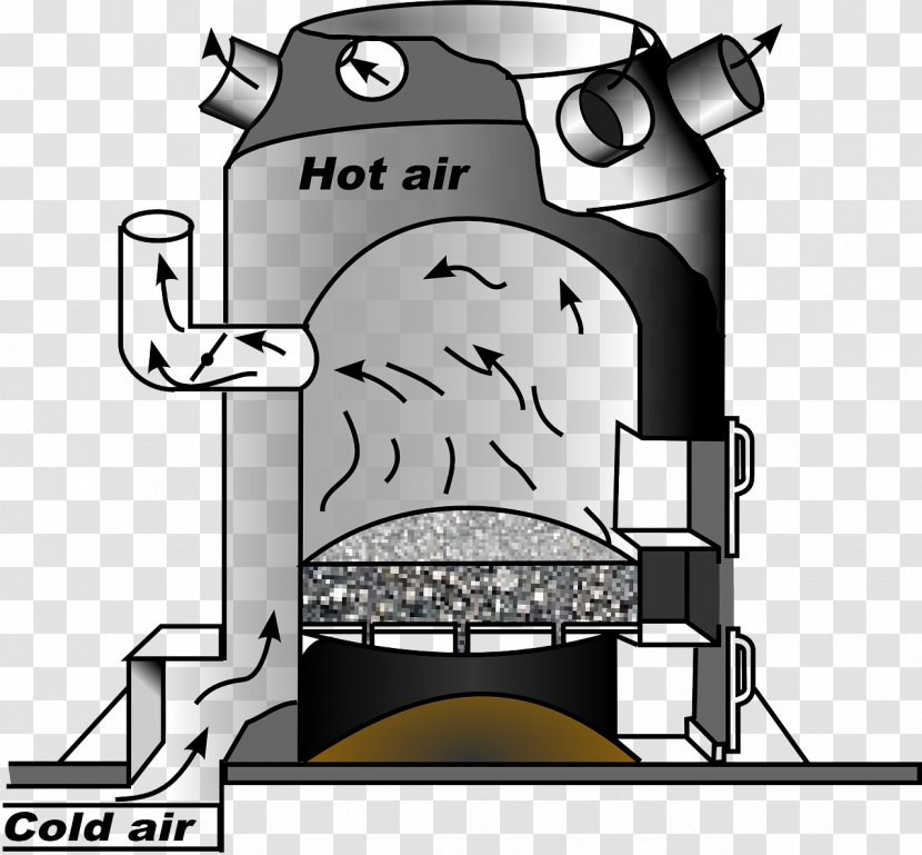 Furnace Hot Blast Clip Art - Oven Transparent PNG