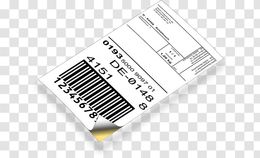 Barcode Scanners Label Clip Art - Printer - Outer Banner Transparent PNG